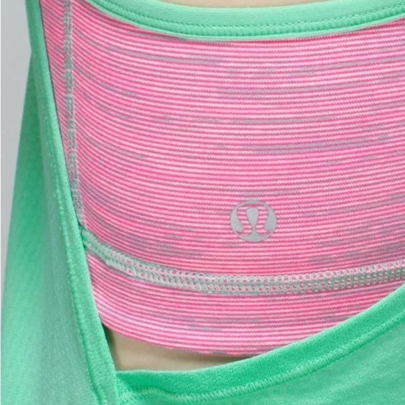 Lululemon No Limits Tank size 6 In Opal/Pink - Picture 8 of 10